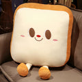 Hamburger Toast Pillow