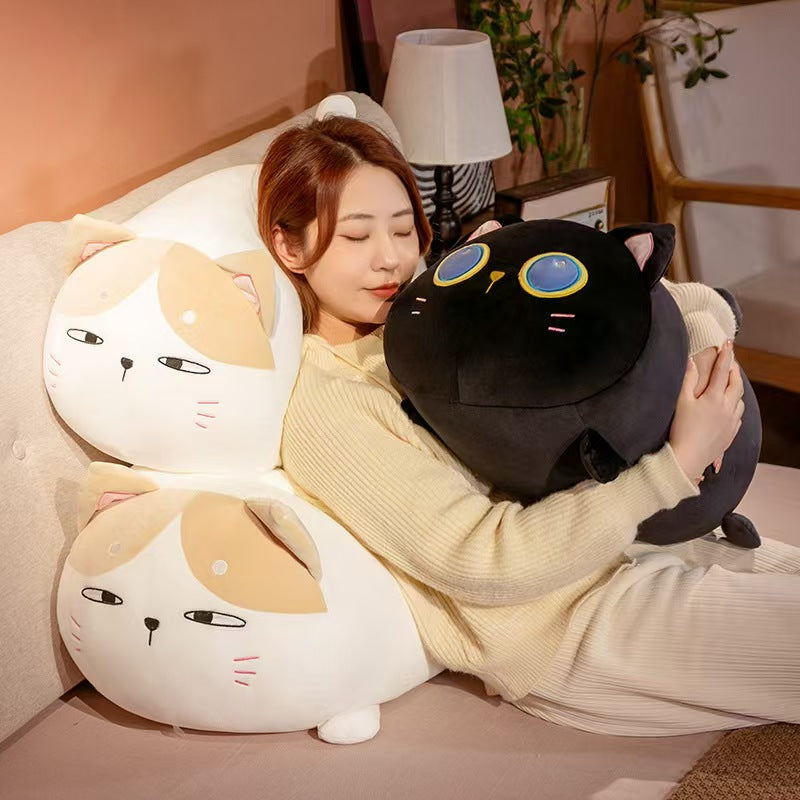 Black Cat Pillow