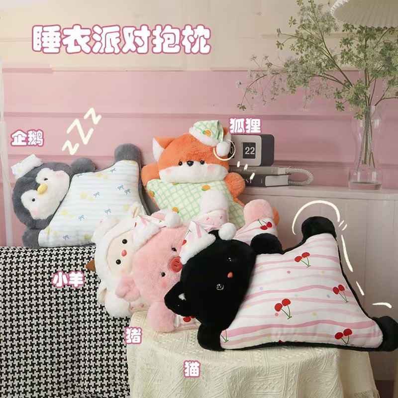 Pajama Animal Pillow