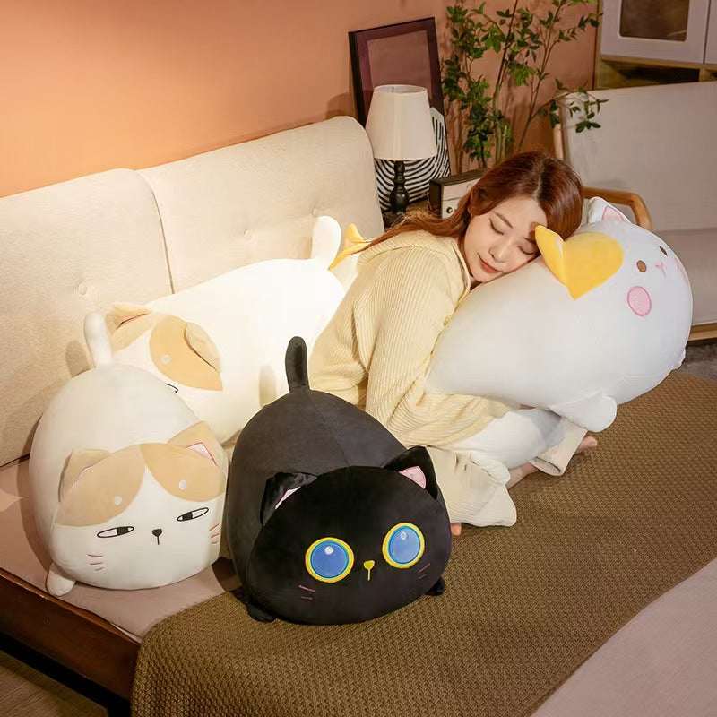 Black Cat Pillow
