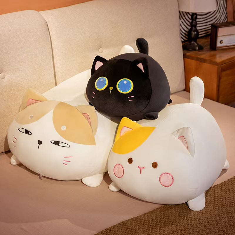 Black Cat Pillow