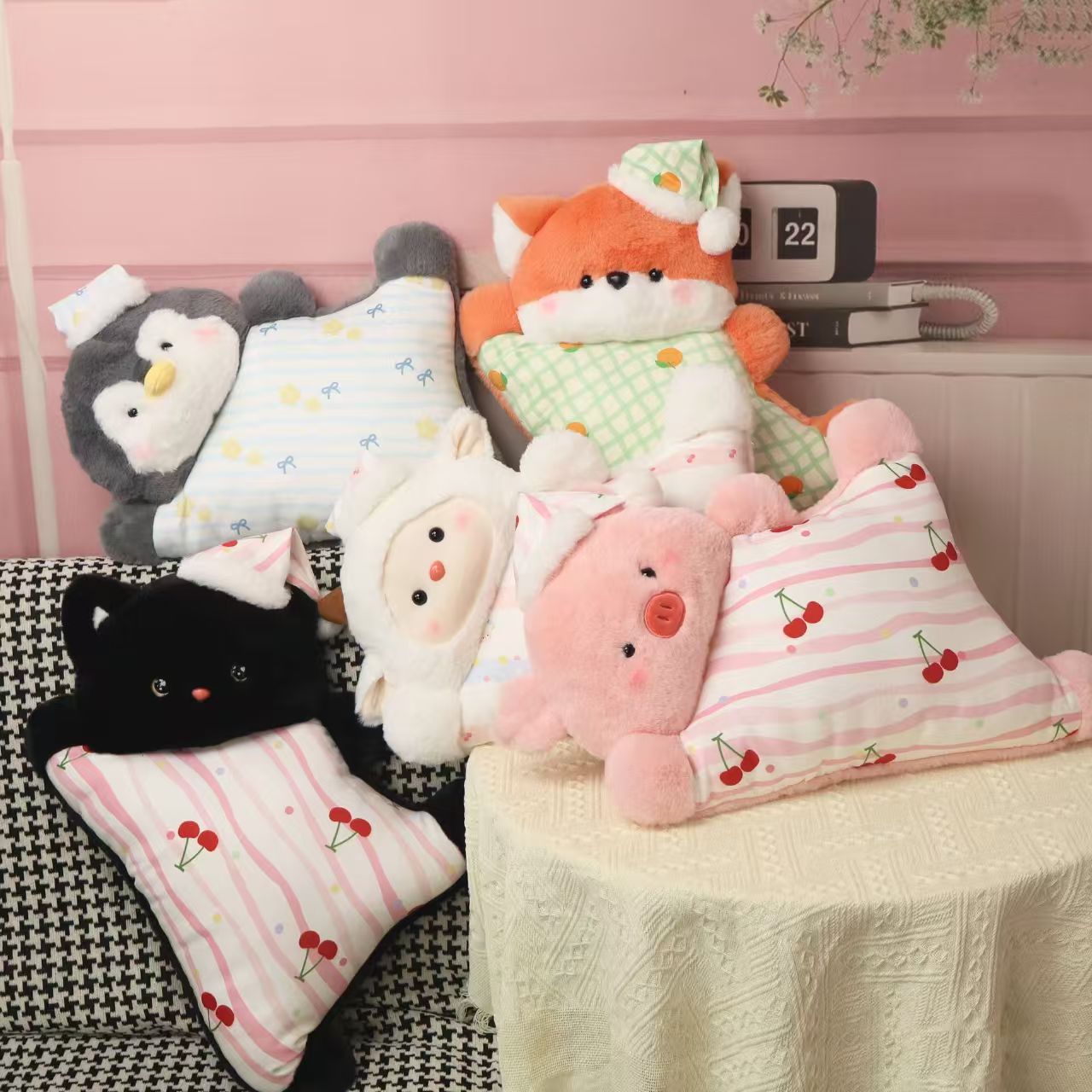 Pajama Animal Pillow